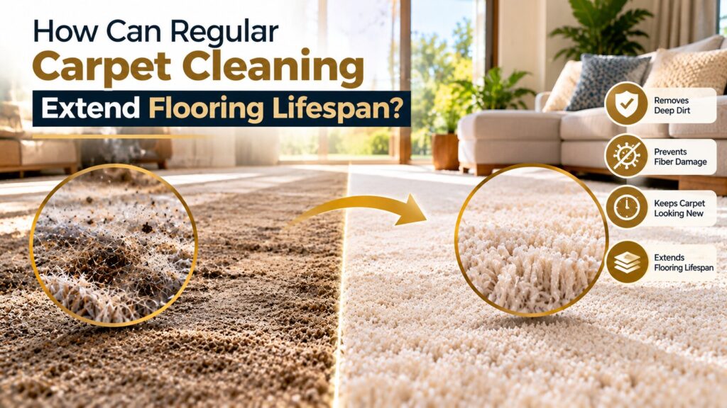 How Can Regular Carpet Cleaning Extend Flooring Lifespan